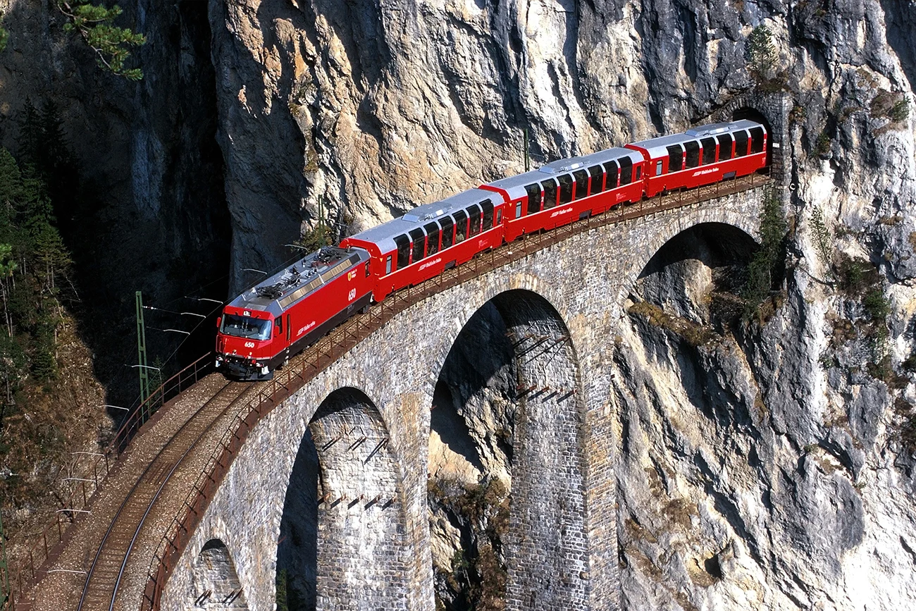 vacanze in treno Sul bernina